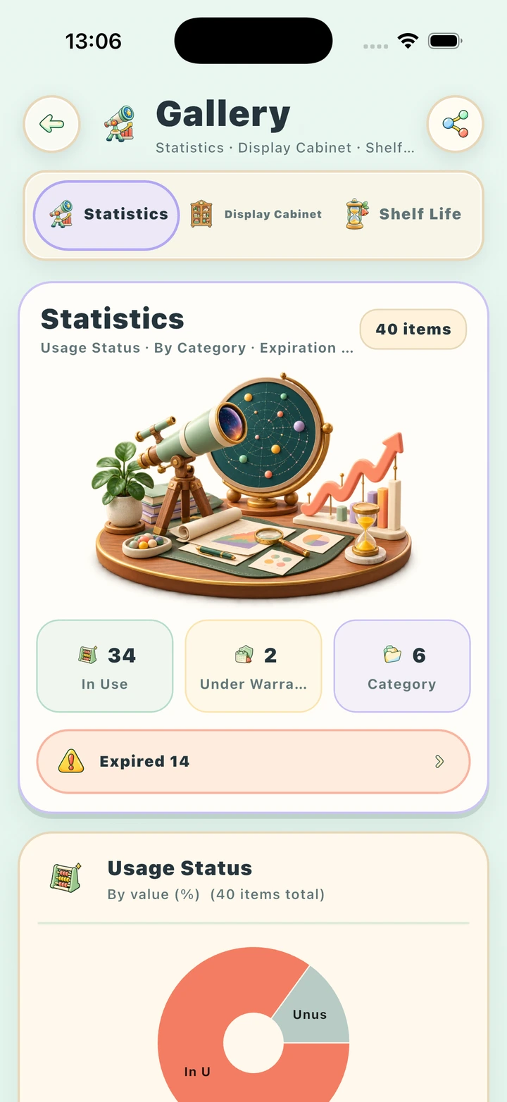 Where did it all go? Now you know. — Actual app screen